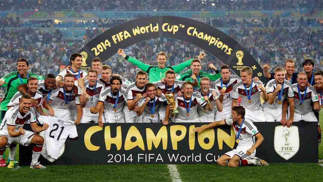 Đức là một trong các đội vô địch World Cup trong lịch sử 